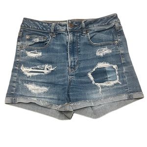 American Eagle Distressed Denim Jean Shorts